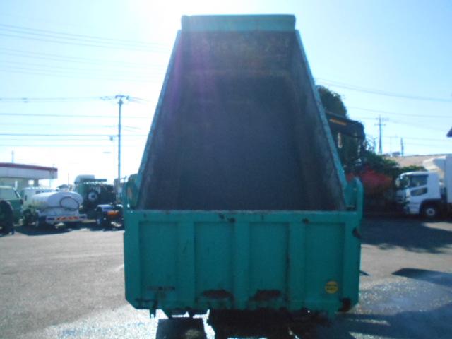 ヒノレンジャー  ヒアブクレーン付深ダンプ ヒアブクレーン(099) チューリップ型グラップル 回転式グラップル トップシート有 極東開発製深ダンプ 土砂禁 積載5.1t 増トン車 走行8.4万km ダンプ後方下開き(44枚目)