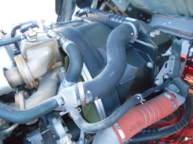 ヒノレンジャー  ヒアブクレーン付深ダンプ ヒアブクレーン(099) チューリップ型グラップル 回転式グラップル トップシート有 極東開発製深ダンプ 土砂禁 積載5.1t 増トン車 走行8.4万km ダンプ後方下開き(59枚目)