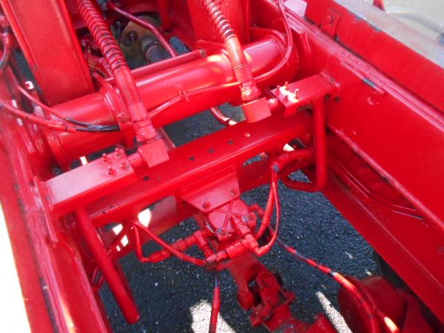 ヒノレンジャー  ヒアブクレーン付深ダンプ ヒアブクレーン(099) チューリップ型グラップル 回転式グラップル トップシート有 極東開発製深ダンプ 土砂禁 積載5.1t 増トン車 走行8.4万km ダンプ後方下開き(63枚目)