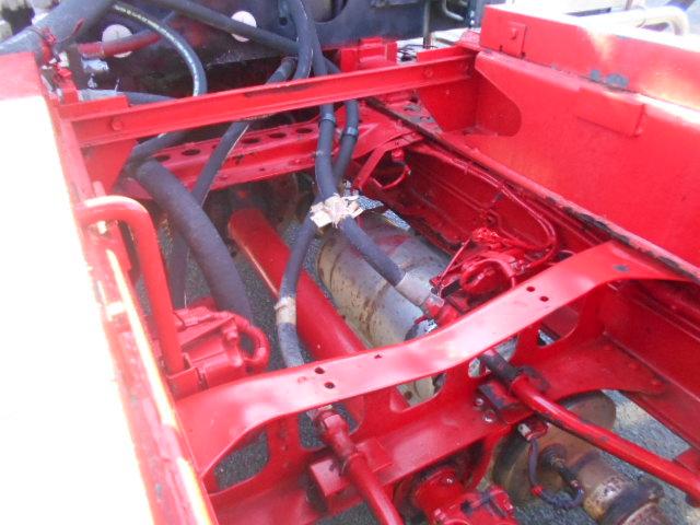 ヒノレンジャー  ヒアブクレーン付深ダンプ ヒアブクレーン(099) チューリップ型グラップル 回転式グラップル トップシート有 極東開発製深ダンプ 土砂禁 積載5.1t 増トン車 走行8.4万km ダンプ後方下開き(64枚目)