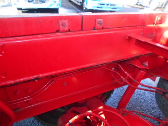 ヒノレンジャー  ヒアブクレーン付深ダンプ ヒアブクレーン(099) チューリップ型グラップル 回転式グラップル トップシート有 極東開発製深ダンプ 土砂禁 積載5.1t 増トン車 走行8.4万km ダンプ後方下開き(66枚目)