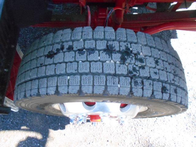 ヒノレンジャー  ヒアブクレーン付深ダンプ ヒアブクレーン(099) チューリップ型グラップル 回転式グラップル トップシート有 極東開発製深ダンプ 土砂禁 積載5.1t 増トン車 走行8.4万km ダンプ後方下開き(74枚目)