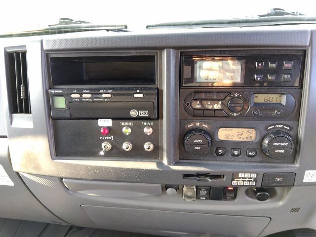 フォワード 　格納ＰＧ付冷蔵冷凍車　上物東プレ製（Ｒ４０４ａ）　－３０℃設定　積載２．１５ｔ　荷台寸法６１４×２３０×２１１　荷台床アルミ縞板張り　ラッシングレール２段　ジョルダーレール付　極東開発製格納ＰＧ付（16枚目）