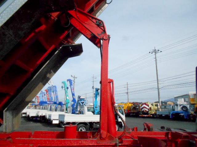 スーパーグレート 大型ダンプ 上物新明和製 荷台内寸530x230 積載9t 2デフ 7速ミッション 走行38万km エンジン出力350PS ターボ車(31枚目)