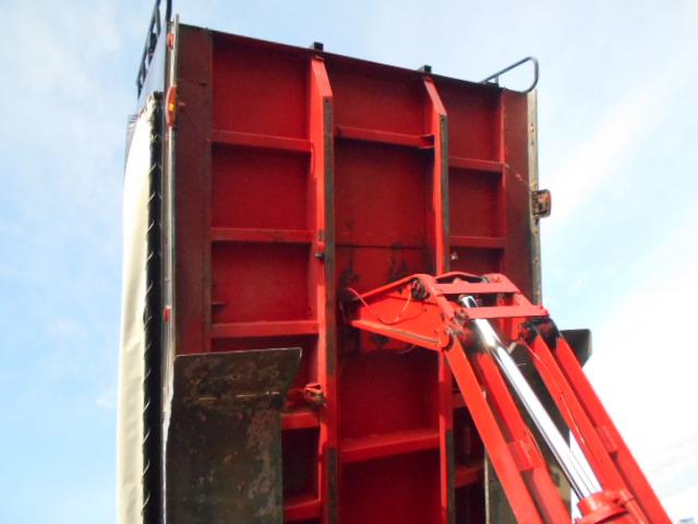 スーパーグレート 大型ダンプ 上物新明和製 荷台内寸530x230 積載9t 2デフ 7速ミッション 走行38万km エンジン出力350PS ターボ車(35枚目)