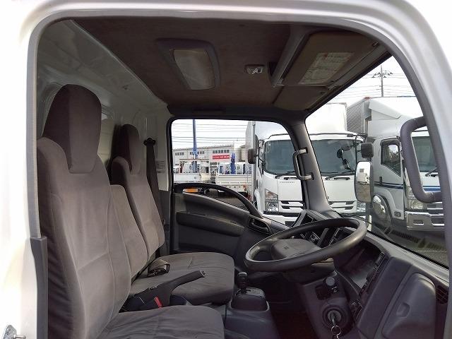 エルフトラック 跳ね上げPG付アルミバン 上物日本フルハーフ 標準ロングボディ 積載2.95t 荷台寸法446×176×207 荷台床木張り パワーゲート日本フルハーフ製 左サイド扉 ラッシングレール1段 ハイキャブ(11枚目)