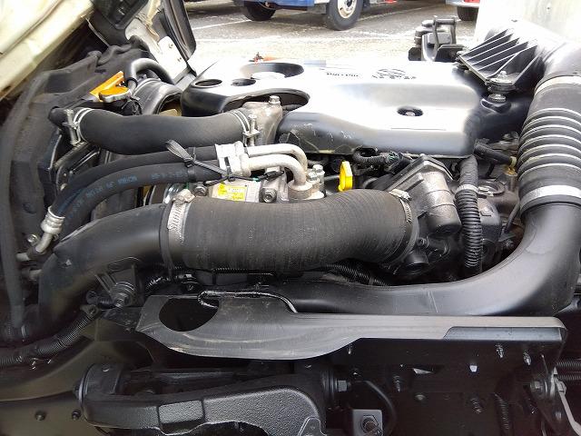 エルフトラック 跳ね上げPG付アルミバン 上物日本フルハーフ 標準ロングボディ 積載2.95t 荷台寸法446×176×207 荷台床木張り パワーゲート日本フルハーフ製 左サイド扉 ラッシングレール1段 ハイキャブ(44枚目)