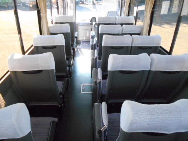 リエッセ マイクロバス 送迎仕様 モケットシート リクライニング機能 29人乗り スライドガラス バックモニター 自動折れ戸 ニーリング機能 ※メーター交換歴有(書類なし)(29枚目)