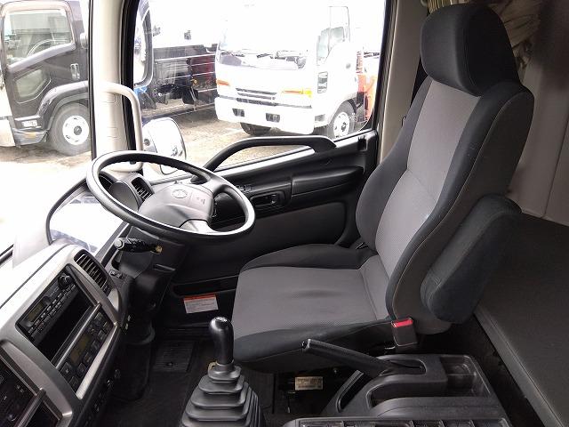 ヒノレンジャー アルミブロック平ボディ 積載3t 6.1mワイドボディ 荷台寸法611×236×48 荷台床木張り 内フック あおり開閉サポート ベッド付 メッキパーツ ETC ドラレコ 燃料タンク150L×2(23枚目)