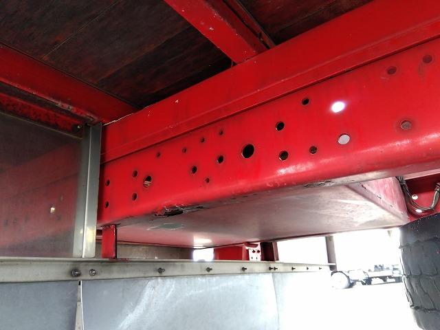 ヒノレンジャー アルミブロック平ボディ 積載3t 6.1mワイドボディ 荷台寸法611×236×48 荷台床木張り 内フック あおり開閉サポート ベッド付 メッキパーツ ETC ドラレコ 燃料タンク150L×2(53枚目)