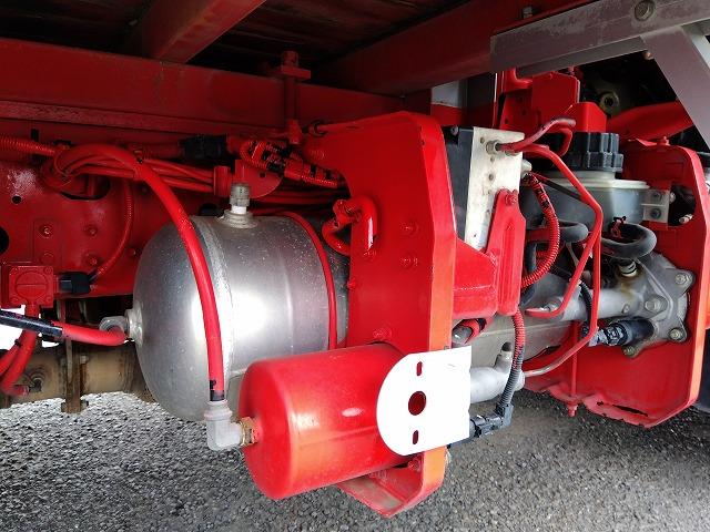 ヒノレンジャー アルミブロック平ボディ 積載3t 6.1mワイドボディ 荷台寸法611×236×48 荷台床木張り 内フック あおり開閉サポート ベッド付 メッキパーツ ETC ドラレコ 燃料タンク150L×2(62枚目)