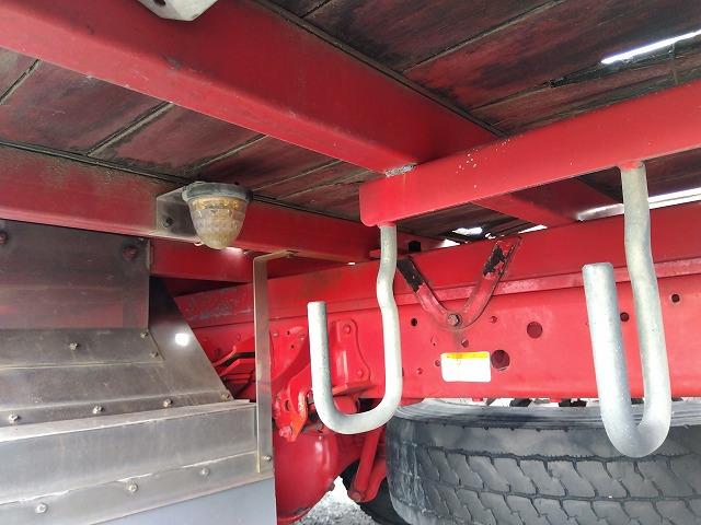 ヒノレンジャー アルミブロック平ボディ 積載3t 6.1mワイドボディ 荷台寸法611×236×48 荷台床木張り 内フック あおり開閉サポート ベッド付 メッキパーツ ETC ドラレコ 燃料タンク150L×2(66枚目)