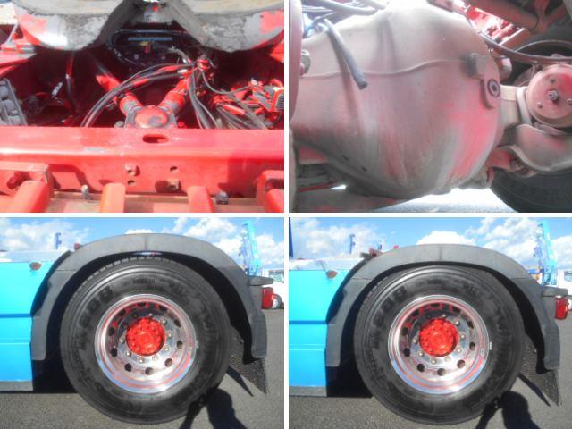 ボルボその他 トレーラーヘッド 第5輪荷重11.5t 後輪エアサス ハイルーフ 440馬力 アルミホイール サンルーフ 電動サンシェード バックモニター付 走行76万km AT車(2ペダル)(79枚目)