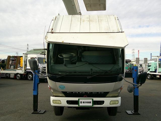 キャンター 　高所作業車　上物アイチコーポレーション製　型式ＳＮ１５Ｂ　電工仕様　首振りバケット　スイングアーム　ジブ付き　ウインチ有　地上高１４．６ｍ　燃焼装置無　ＥＴＣ通電確認済み　走行９．５万ｋｍ（33枚目）