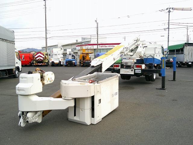 キャンター 　高所作業車　上物アイチコーポレーション製　型式ＳＮ１５Ｂ　電工仕様　首振りバケット　スイングアーム　ジブ付き　ウインチ有　地上高１４．６ｍ　燃焼装置無　ＥＴＣ通電確認済み　走行９．５万ｋｍ（46枚目）