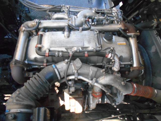 ギガ アルミブロック平ボディ 5方開 支柱抜き差し可 荷台床木張り 内フック27対 センターフック15カ所 荷台内寸951x235x20 後輪エアサス 7速ミッション 積載15t 25t車 リターダー有(53枚目)