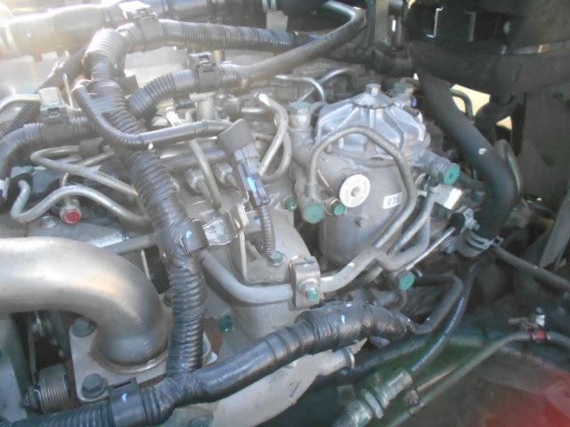 ヒノレンジャー 　アルミブロック平ボディ　積載３．２ｔ　荷台寸６１６ｘ２２４ｘ６０　セミワイドボディ　荷台床木張り　内フック有　アオリサポート付　アルミブロックアオリ　横ネタステンレス製　後輪エアサス　シートキャリア付（44枚目）