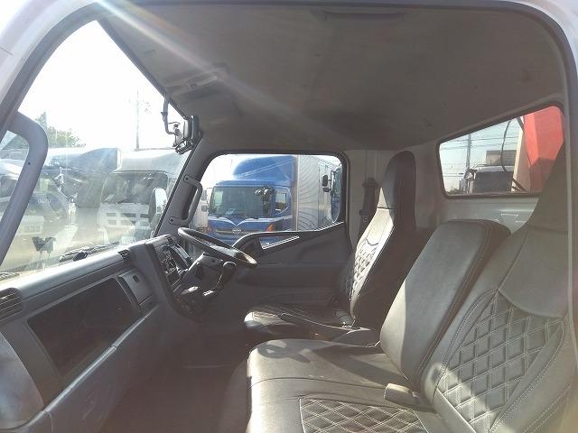 キャンター PG付クレーン付平ボディ 上物古河ユニック製 3段ブーム 2.9t吊 フックイン 差し違いアウトリガー 積載3.55t 荷台寸378×208×37 ワイド超ロングボディ アオリサポート付 垂直PG付(14枚目)