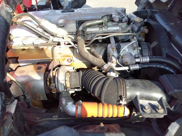 キャンター PG付クレーン付平ボディ 上物古河ユニック製 3段ブーム 2.9t吊 フックイン 差し違いアウトリガー 積載3.55t 荷台寸378×208×37 ワイド超ロングボディ アオリサポート付 垂直PG付(50枚目)