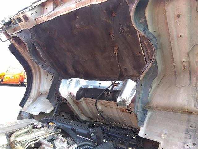 キャンター PG付クレーン付平ボディ 上物古河ユニック製 3段ブーム 2.9t吊 フックイン 差し違いアウトリガー 積載3.55t 荷台寸378×208×37 ワイド超ロングボディ アオリサポート付 垂直PG付(57枚目)