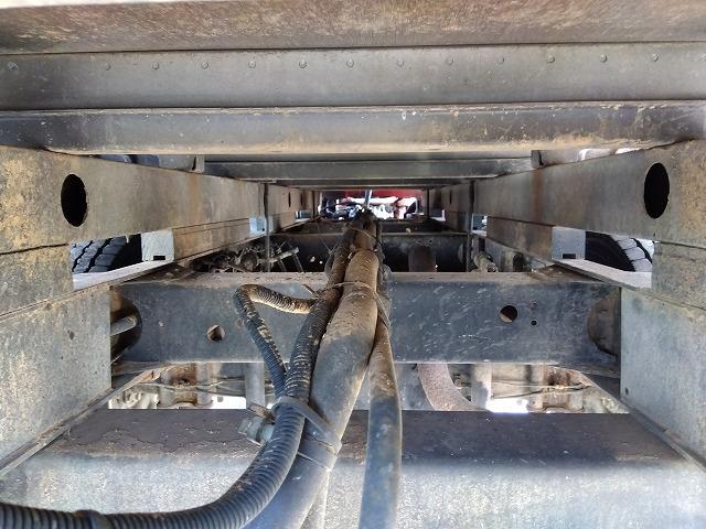 キャンター PG付クレーン付平ボディ 上物古河ユニック製 3段ブーム 2.9t吊 フックイン 差し違いアウトリガー 積載3.55t 荷台寸378×208×37 ワイド超ロングボディ アオリサポート付 垂直PG付(61枚目)