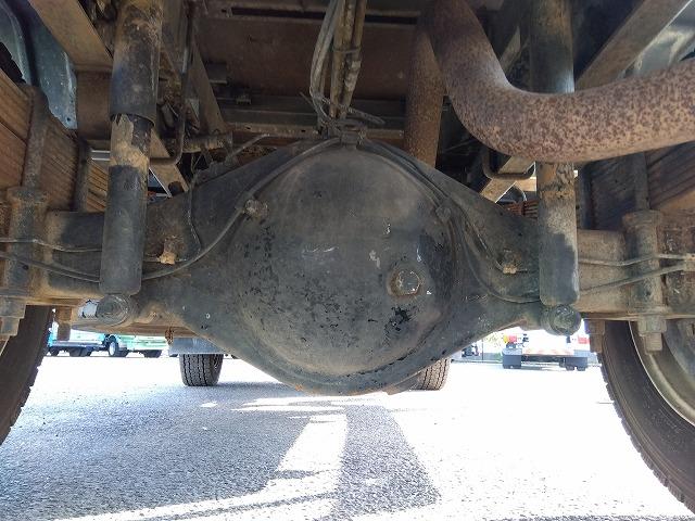 キャンター PG付クレーン付平ボディ 上物古河ユニック製 3段ブーム 2.9t吊 フックイン 差し違いアウトリガー 積載3.55t 荷台寸378×208×37 ワイド超ロングボディ アオリサポート付 垂直PG付(67枚目)