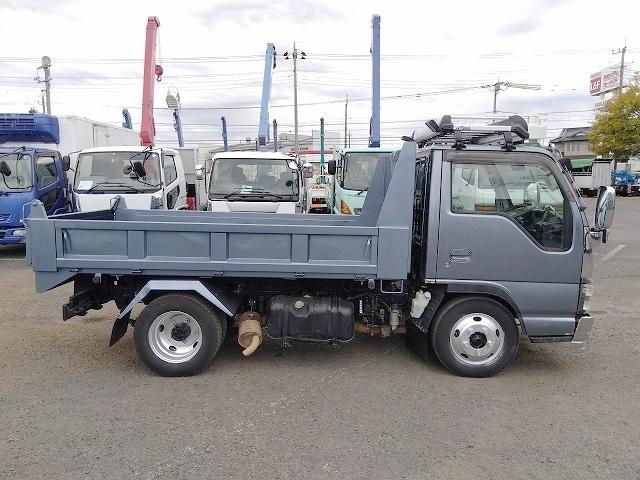 エルフトラック ローダーダンプ/セーフティダンプ 上物花見台製 積載3t 荷台寸法304x160x36 4ナンバー シートキャリア付 メッキパーツ ETC 走行10.6万km 5速ミッション(4枚目)