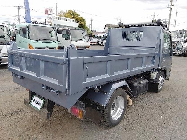 エルフトラック ローダーダンプ/セーフティダンプ 上物花見台製 積載3t 荷台寸法304x160x36 4ナンバー シートキャリア付 メッキパーツ ETC 走行10.6万km 5速ミッション(6枚目)