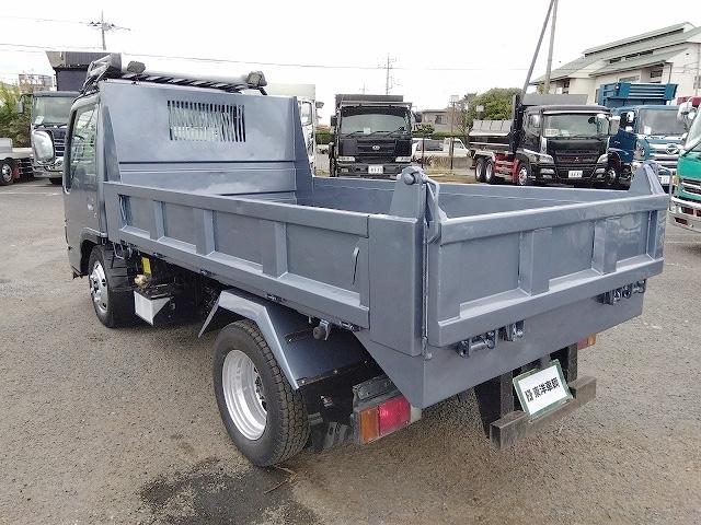 エルフトラック ローダーダンプ/セーフティダンプ 上物花見台製 積載3t 荷台寸法304x160x36 4ナンバー シートキャリア付 メッキパーツ ETC 走行10.6万km 5速ミッション(7枚目)