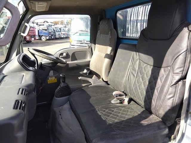 エルフトラック ローダーダンプ/セーフティダンプ 上物花見台製 積載3t 荷台寸法304x160x36 4ナンバー シートキャリア付 メッキパーツ ETC 走行10.6万km 5速ミッション(12枚目)