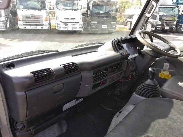 エルフトラック ローダーダンプ/セーフティダンプ 上物花見台製 積載3t 荷台寸法304x160x36 4ナンバー シートキャリア付 メッキパーツ ETC 走行10.6万km 5速ミッション(14枚目)