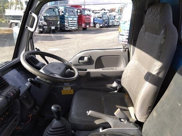 エルフトラック ローダーダンプ/セーフティダンプ 上物花見台製 積載3t 荷台寸法304x160x36 4ナンバー シートキャリア付 メッキパーツ ETC 走行10.6万km 5速ミッション(15枚目)