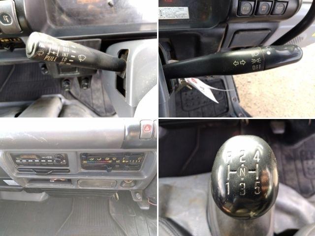 エルフトラック ローダーダンプ/セーフティダンプ 上物花見台製 積載3t 荷台寸法304x160x36 4ナンバー シートキャリア付 メッキパーツ ETC 走行10.6万km 5速ミッション(17枚目)