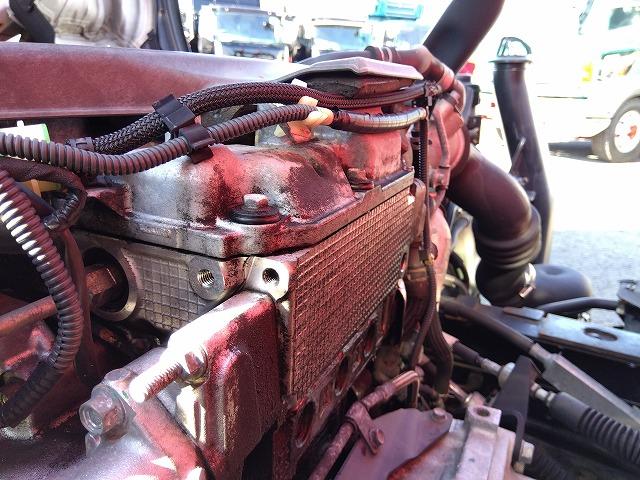 エルフトラック クレーン付平ボディ 上物古河ユニック製 4段ブーム ラジコン付(無線) フックイン 2.9t吊り 差し違いアウトリガー 積載3t ワイドボディ 荷台寸法356x208x35 荷台床木張り 内フック付(50枚目)