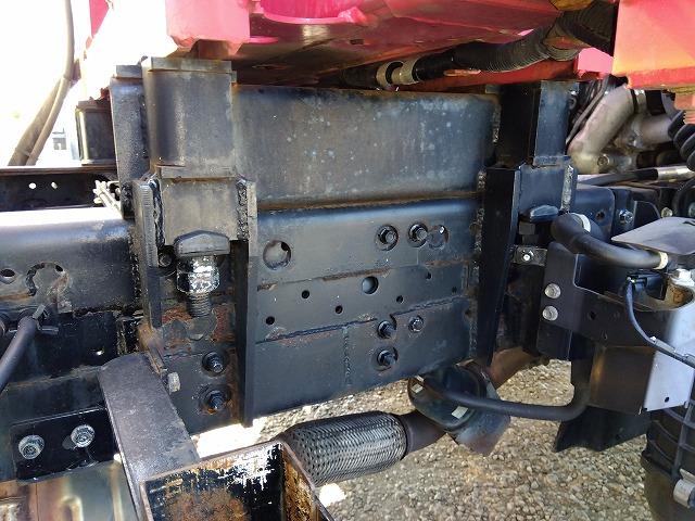 エルフトラック クレーン付平ボディ 上物古河ユニック製 4段ブーム ラジコン付(無線) フックイン 2.9t吊り 差し違いアウトリガー 積載3t ワイドボディ 荷台寸法356x208x35 荷台床木張り 内フック付(63枚目)