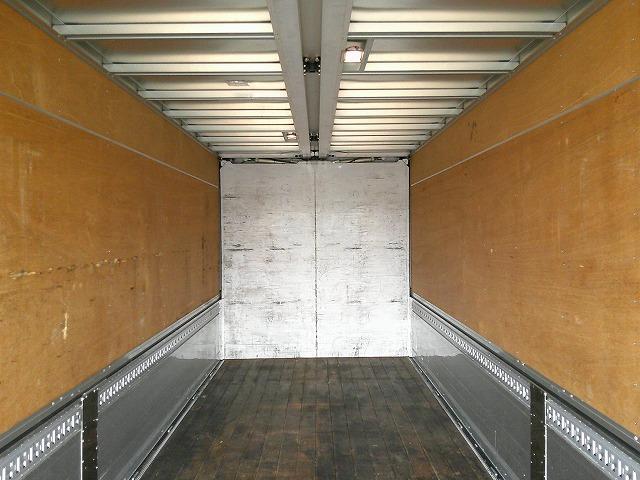 ヒノレンジャー 　アルミウイング　上物トランテックス製　積載７ｔ　荷台寸７２７×２２３×２３１　７．２ｍセミワイドボディ　増トン車　ラッシングレール１段　内フック８対　ハイルーフ　リーフサス　横ネタ鉄製　社外ナビ有（54枚目）