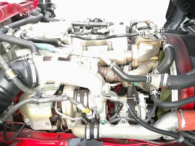 ヒノレンジャー 　アルミウイング　上物トランテックス製　積載７ｔ　荷台寸７２７×２２３×２３１　７．２ｍセミワイドボディ　増トン車　ラッシングレール１段　内フック８対　ハイルーフ　リーフサス　横ネタ鉄製　社外ナビ有（64枚目）