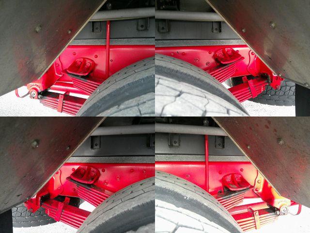 ヒノレンジャー 　アルミウイング　上物トランテックス製　積載７ｔ　荷台寸７２７×２２３×２３１　７．２ｍセミワイドボディ　増トン車　ラッシングレール１段　内フック８対　ハイルーフ　リーフサス　横ネタ鉄製　社外ナビ有（74枚目）