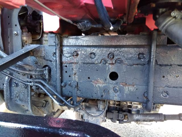 ファイター クレーン付アルミブロック平ボディ 上物古河ユニック製 4段ブーム ラジコン付(無線) 2.9t吊 フックイン 差し違い&角足 6m標準ボディ 荷台寸法605x217x79 荷台床縞板張 内フック有(59枚目)