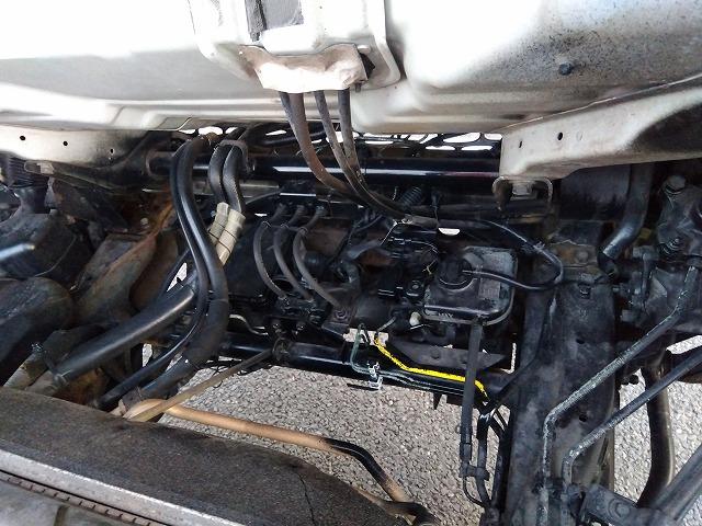 アトラストラック クレーン付平ボディ 上物古河ユニック製 6段ブーム ラジコン付(無線) 2.6t吊 リアジャッキ付 フックイン ワイド超ロングボディ 積載3.25t 荷台寸法434x208x39 荷台床鉄板張り(46枚目)