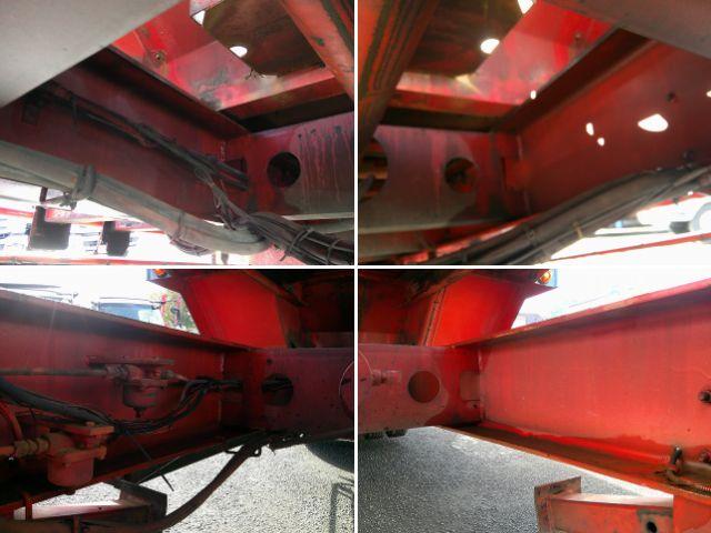 ザ・グレート 　トレーラーセット【ヘッド詳細】　第５輪荷重８ｔ　花見台製ハイリフトカプラ　後輪エアサス　総輪アルミホイール　７速ミッション　走行４１万ｋｍ台　タイヤサイズ２７５／８０Ｒ２２．５　Ｖ８エンジン（66枚目）