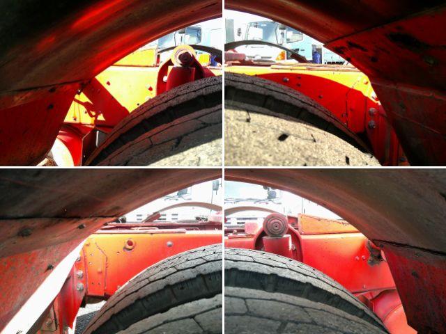 ザ・グレート 　トレーラーセット【ヘッド詳細】　第５輪荷重８ｔ　花見台製ハイリフトカプラ　後輪エアサス　総輪アルミホイール　７速ミッション　走行４１万ｋｍ台　タイヤサイズ２７５／８０Ｒ２２．５　Ｖ８エンジン（68枚目）