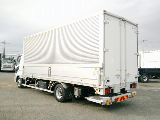 ファイター 　アルミウイング　上物パブコ製　荷台寸６２３ｘ２２３ｘ２３１　積載２．６５ｔ　６．２ｍセミワイドボディ　荷台床木張り　ラッシングレール２段　内フック５対　格納ＰＧ付パブコ製（5枚目）