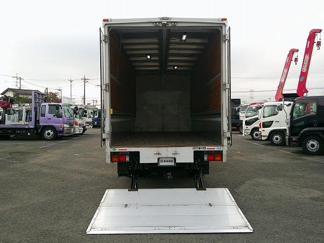 ファイター 　アルミウイング　上物パブコ製　荷台寸６２３ｘ２２３ｘ２３１　積載２．６５ｔ　６．２ｍセミワイドボディ　荷台床木張り　ラッシングレール２段　内フック５対　格納ＰＧ付パブコ製（26枚目）