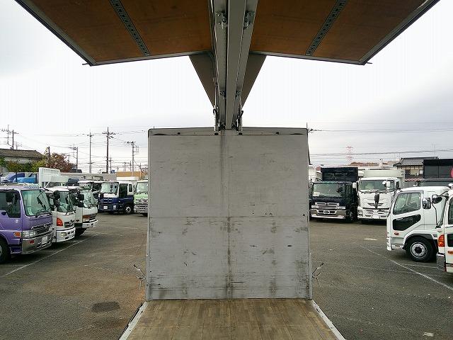 ファイター 　アルミウイング　上物パブコ製　荷台寸６２３ｘ２２３ｘ２３１　積載２．６５ｔ　６．２ｍセミワイドボディ　荷台床木張り　ラッシングレール２段　内フック５対　格納ＰＧ付パブコ製（40枚目）