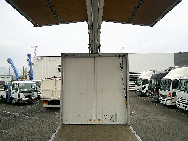 ファイター 　アルミウイング　上物パブコ製　荷台寸６２３ｘ２２３ｘ２３１　積載２．６５ｔ　６．２ｍセミワイドボディ　荷台床木張り　ラッシングレール２段　内フック５対　格納ＰＧ付パブコ製（41枚目）