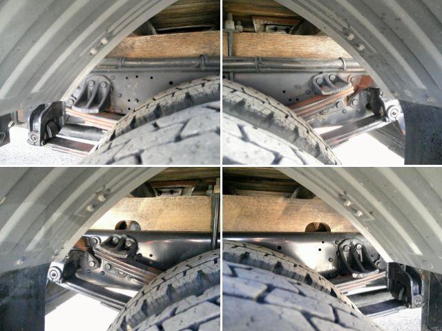 ファイター 　クレーン付平ボディ　上物古河ユニック製　４段ブーム　２．９ｔ吊　フックイン　角足、差違いアウトリガー　リアジャッキ付　積載７．１ｔ　荷台寸５０９ｘ２３８ｘ１７　ワイドボディ　荷台床木張り　内フック９対（67枚目）