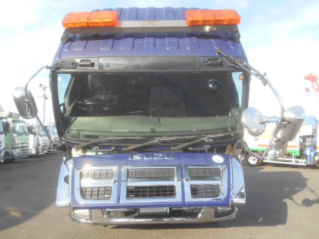 ギガ 　クレーン付ヒップリフター　上物タダノ製　ＺＥ５０５　５段ブーム　ラジコン付（無線）　２．９ｔ吊　フックイン　荷台花見台製　ＳＦ２５２　（無線ラジコン付）　ウインチ付　自動歩み　内フック　４軸低床（10枚目）