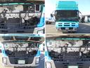 　アルミブロック平ボディ　４軸低床　積載１３．９ｔ　荷台寸法９５２ｘ２４０ｘ５９　荷台床板張り　総輪エアサス　内フック９対　中央１１個　引出しフック１８対　スタンションホール４カ所／３本（27枚目）