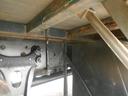 　アルミブロック平　荷台内寸６１４×２３６×３７　ワイドボディ　後輪エアサス　荷台床木張り　内フック１６対　センターフック９か所　スタンションホール２か所　造りボディ　工具箱　荷台支柱抜き差し可（74枚目）